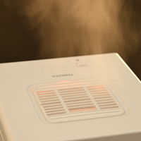 YAMAZEN スチーム式加湿器 上部給水 炊飯器型 内釜取外し 容量3.4L 加湿量550ml KSF-S34(W) 1台