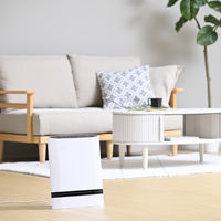 YAMAZEN 大風量セラミックヒーター パネル型 温度/人感センサー 切タイマー 1200W DSF-SU12(W) 1台