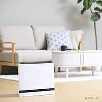 YAMAZEN 大風量セラミックヒーター パネル型 温度/人感センサー 切タイマー ワイド 1200W DSF-SP12(W) 1台