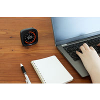 【タイマー】ドリテック VISUAL TIMER ブラック 学習タイマー T-648BK 1個