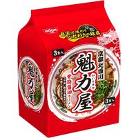 魁力屋監修　背脂醤油ラーメン　1セット(27食:3食入×9パック)　日清食品