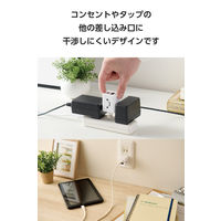 USB充電器 タイプC PD 20W USB-C×1 A×1 コンセント しろちゃん EC-AC12020WF エレコム 1個（直送品）