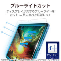 iPad A16 11インチ/10.9インチ(第10世代) ガラスフィルム 高透明 TB-A25RFLGARBL エレコム 1個（直送品）