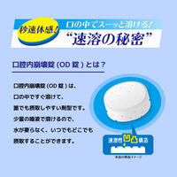 お口でスーッととけるサプリ　見るケア 30日分　1袋（60粒入）　ブルーベリー味　ノンシュガー 機能性表示食品　UHA味覚糖