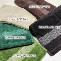 センコー M+home　ブロンクスリム　ミニ　タオル　約25×25cm　ブラウン M+171007 1個（直送品）