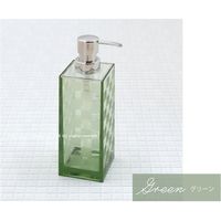 センコー チェッカー　シャンプーボトル　容量：約420ｍｌ　カフェオレ色 MAK130714 1個（直送品）