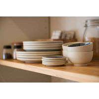 丸利玉樹利喜蔵商店 プレート 21cm BLOCK ブロック カレー&パスタ 陶器 美濃焼 ブルー 421877 1個（直送品）