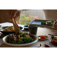 丸利玉樹利喜蔵商店 プレート 23cm L AirStack エアスタック 磁器 美濃焼 ホワイト 423205 1個（直送品）