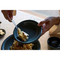 丸利玉樹利喜蔵商店 プレート 16cm M AirStack エアスタック 磁器 美濃焼 ネイビー 423210 1個（直送品）