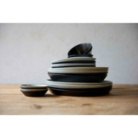 丸利玉樹利喜蔵商店 プレート 9cm S KASANE カサネ 陶器 ブラック 444876 1個（直送品）