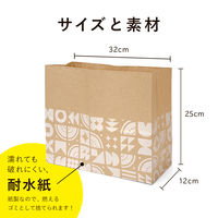 紙製ストッカー Lサイズ スイカ柄 1袋（5枚入）ネクスタ