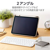 エレコム iPad(A16) (第10世代) フラップケース 薄型軽量 TB-A25RWVJM3GB 1個