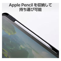 iPad A16 11インチ ケース タッチペンホルダー ブラック TB-A25RMG360BK エレコム 1個（直送品）