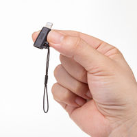 サンワサプライ USB TypeーC to Lightning変換アダプタ(MFi認証) AD-USB30LCFBK 1個