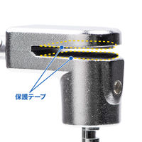 サンワサプライ Surface用セキュリティワイヤー(シリンダー錠タイプ) SLE-50SSFPG 1個