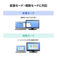 サンワサプライ USB TypeーCドッキングステーション(HDMI/VGA・2画面出力対応) USB-CVDK19 1個