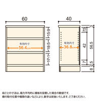 大洋 Shelfit Shelfit エースラックタフ 幅600×奥行400×高さ700mm ARタフ7060MD(NA) 1台（直送品）