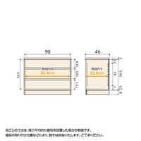 大洋 Shelfit Shelfit カラーラックタフ 幅900×奥行460×高さ700mm NCタフ7090D(DB) 1台（直送品）