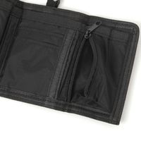 財布 レディース メンズ 三つ折りミニウォレット ブラック LAKOLE/ラコレ