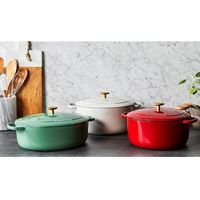 【アウトレット】Ballarini(バッラリーニ) ベラモンテ ラウンド 鋳物ほうろう鍋 22cm ホワイト ガス・IH・オーブン ツヴィリング