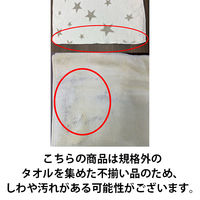 【アウトレット】【Goエシカル】訳あり ふぞろいのタオルたち バスタオル5枚セット 色柄おまかせ マイクロファイバー素材 1セット（5枚入）