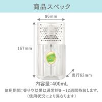 トイレの消臭力 プレミアムアロマ 木漏れ日のうたたね 400mL 1セット（1個×3） エステー 消臭 芳香剤