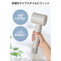 理美容器具 ハンドドライヤー マイナスイオン ディフューザー付 ベージュTD863A-C テスコム 1個（直送品）