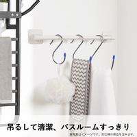 ユメミグサ S字フック　　φ6x37x100mm　鉄クロムメッキ OSー43 1個