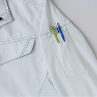 アイトス 長袖ブルゾン(男女兼用) シルバーグレー 4L 2402-003-4L 2402 1着（直送品）