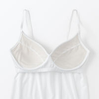 無印良品 レディース 婦人 なめらかブラキャミソール 婦人Ｍ 白 良品計画