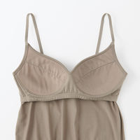 無印良品 レディース 婦人 なめらかブラキャミソール 婦人Ｓ モカブラウン 良品計画