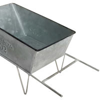 アビテ ガーデンオーナメント グランディール ガーデンカート 雑貨 ホワイト 455221 1個（直送品）