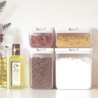 マーナ 保存容器 ワイドトール・CL K761CL 1セット(3個)（直送品）