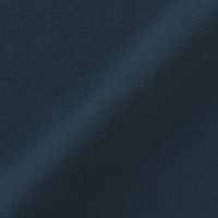 無印良品 キッズ フライス編みクルーネック半袖Ｔシャツ(インナー) １２０ ネイビー 良品計画