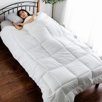 掛け布団 防ダニ 抗菌防臭 洗える掛け布団 収納袋付 約210×150cm TWS-K（WH） 1枚 ベッド用品　寝具　洗えるふとん