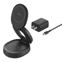 BELKIN Qi2 2ーinー1 ワイヤレス充電スタンド WIZ035DQBK 1個