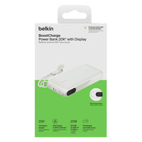 BELKIN モバイルバッテリー 20000mAh with Display BPB028FQWH 1個