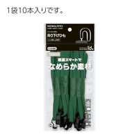 コクヨ 吊り下げひも 緑 ナフ-L6-10NG 1セット（20本：10本入×2パック）