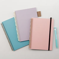 リヒトラブ カスタマイズ オープンリングノート とじ具 A5 クリスタル N2902-25 1組