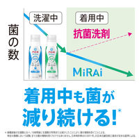 アリエール MiRAi（ミライ） 洗浄プラス 超ジャンボ 詰め替え 920g 1箱（8個入） 洗濯洗剤 P＆G(旧品)