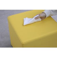 コンフォートワーク キューブスツール　収納付き　幅・奥行き380mm　キューブソファ　イエロー ACS-3840P(YE) 1台 オリジナル