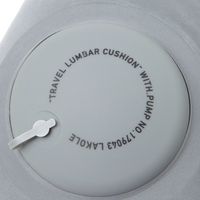 TRAVEL ポンプ式ネックピロー グレー LAKOLE/ラコレ