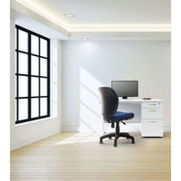 TOKIO ハイバックフィットチェア ブラック FST-77H 1脚 布張り オフィスチェア 事務椅子 体圧分散 背ロッキング（わけあり品）