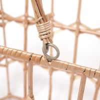 ワイヤーバスケット　柳アイアンバスケットL ナチュラル studio CLIP