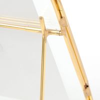 ガラスフォトフレームL版 ゴールド studio CLIP