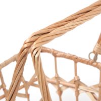 ワイヤーバスケット　柳アイアンバスケットM ナチュラル studio CLIP