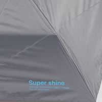 晴雨兼用　軽量ワイドミニ日傘 グレー studio CLIP