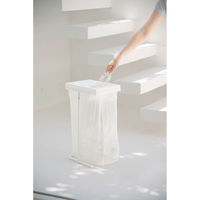 新輝合成 ゴミ箱 45L ユニード ゴミ袋ホルダー ホワイト 417102 1個