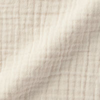 無印良品 綿ガーゼ 綿混ベロア リバーシブルまくらパッド ４３×６３ｃｍ用 ベージュ 良品計画