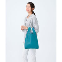 内海産業 エコバッグ Ecolor 折りたたみマイバッグ(ブルー) 2370771 1ケース(300個(1個×300))（直送品）